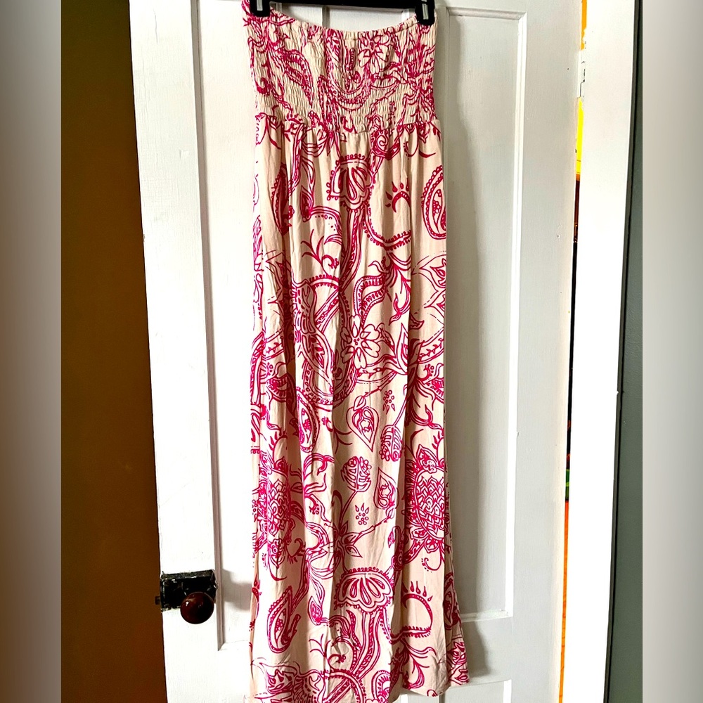 Rosie Pope Maternity Strapless Maxi dress
